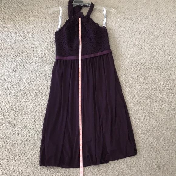 Davids Bridal bridesmaid halter dress size 4 - Picture 8 of 8